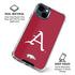 University of Arkansas-Fayetteville A Red iPhone 15 Clear Case